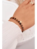 Náramek model 21776889 ze chirurgické oceli hnědý - Boto Náramek model 21776889 ze chirurgické oceli hnědý - Boto