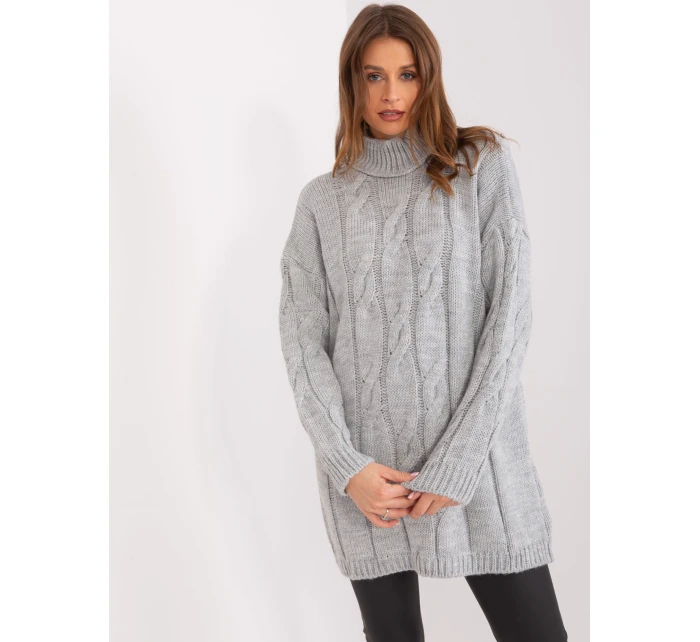 Šaty BA SK 1561 1.60 šedá Šaty BA SK 1561 1.60 šedá