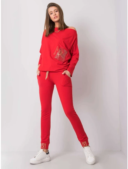 Tepláky RV DR 5980.12 červených