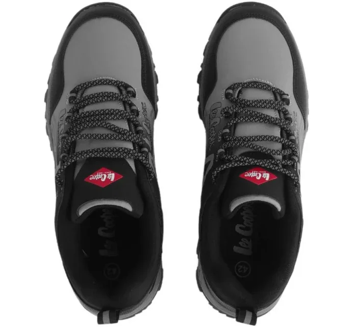 Pánské boty M LCW-23-01-1756M Šedá s černou - Lee Cooper