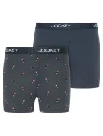 Pánské trenýrky 2Pack 305500 B90 tm. modré s potiskem - Jockey
