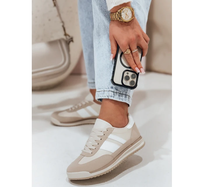 Dámské sportovní tenisky beige model 21985089 - Dstreet