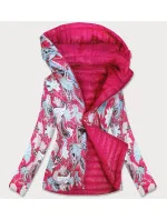 Růžová oboustranná dámská bunda model 9088271 - Libland Růžová oboustranná dámská bunda model 9088271 - Libland