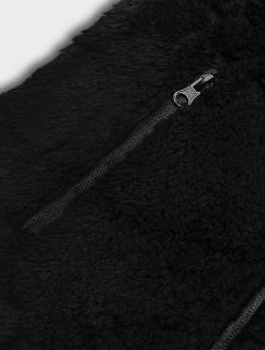 Černá dámská plyšová vesta model 17761179 - J.STYLE