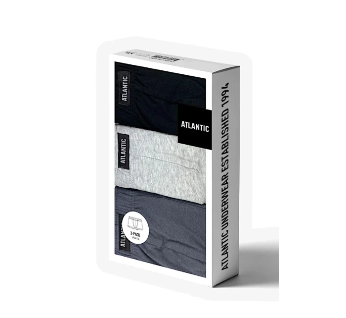 Pánské boxerky 007 3 pack - Atlantic