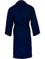 The One Towelling Waffle Bathrobe Vaflový župan 48.1044 navy