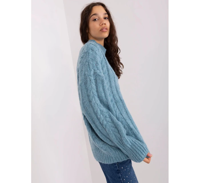 Sweter AT SW  niebieski model 19018672 - FPrice