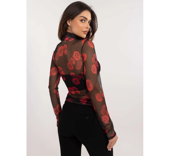 Halenka DHJ BZ  černá a červená model 20592045 - FPrice