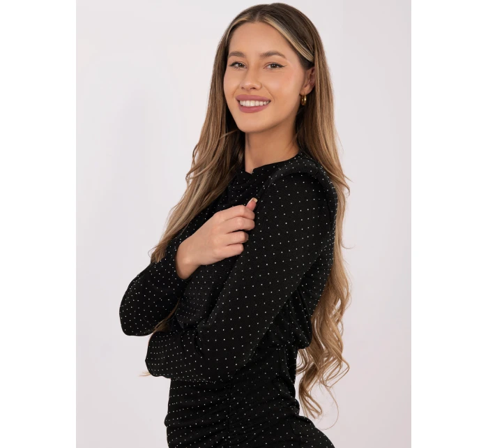 Sukienka IT SK model 21800520 czarny - FPrice Sukienka IT SK model 21800520 czarny - FPrice