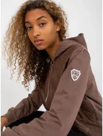 Dámská mikina RV BL 8226.11X hnědá Dámská mikina RV BL 8226.11X hnědá