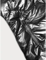 Zimní bunda s kapucí  (16M9122-105) grafitová - J Style