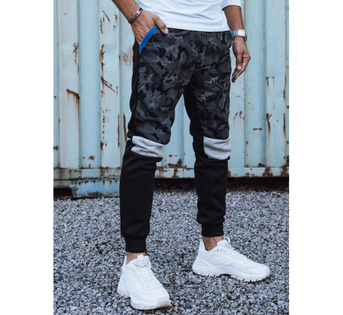 Pánské černé tepláky model 21979954 - Dstreet Pánské černé tepláky model 21979954 - Dstreet