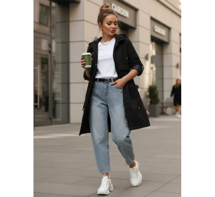 Dámská přechodná bunda parka černá FashionStreet TY5554