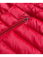 Červená oboustranná dámská prošívaná bunda model 16807314 - S'WEST