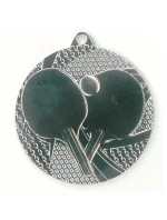 Stříbrná medaile - stolní tenis - ocelová medaile