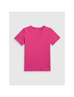 Dívčí hladké tričko 4F 4FJRSS26TTSHF3554-12S dětské