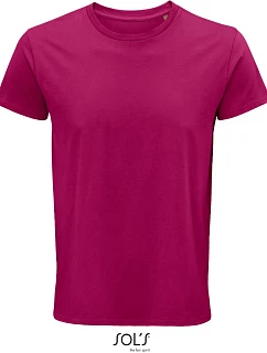 SOL'S Crusader Men Pánské tričko z bio bavlny 25.3582 fuchsia