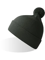 Atlantis Headwear Wind-S Pompom Pletená čepice s bambulí 33.0294 dark grey Atlantis Headwear Wind-S Pompom Pletená čepice s bambulí 33.0294 dark grey