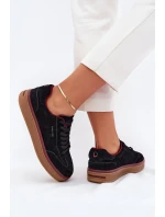 Semišové Dámské Tenisky Černé model 21703330 - Daniel Lopez Just Dare Semišové Dámské Tenisky Černé model 21703330 - Daniel Lopez Just Dare