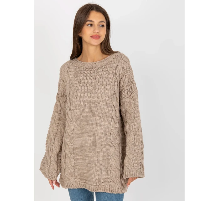 Dámský svetr LC SW 8044 béžový
