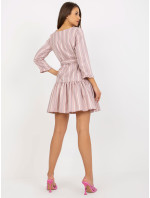 Dámské šaty LK SK model 17799950 tmavě růžová - FPrice