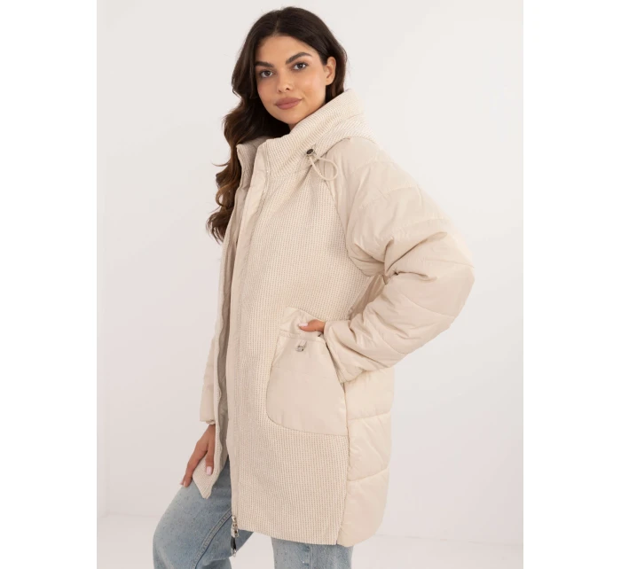 MBM KR F bunda 23301.84 světle béžová MBM KR F bunda 23301.84 světle béžová