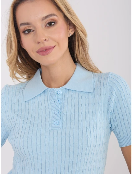 Jumper PM SW CV6679.32 světle modrý Jumper PM SW CV6679.32 světle modrý