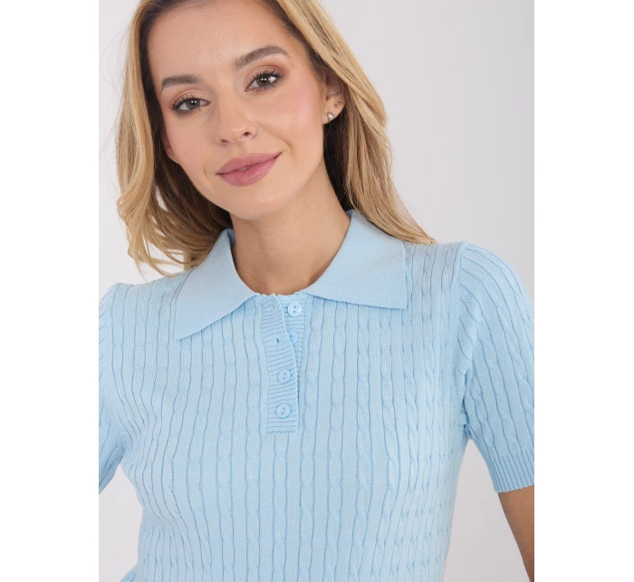 Jumper PM SW CV6679.32 světle modrý Jumper PM SW CV6679.32 světle modrý