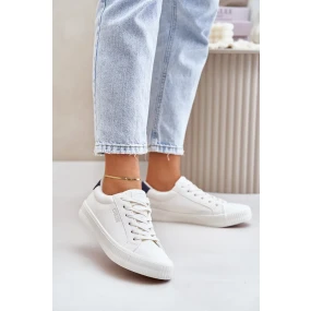 Zateplené Dámské Tenisky Big Star Bílé