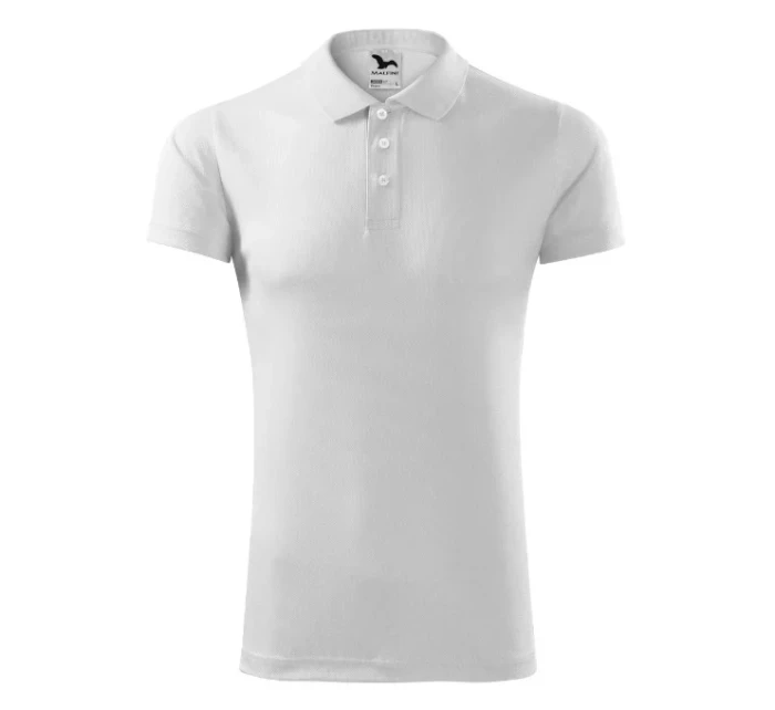 Victory polokošile unisex bílá