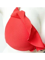 Vrchní díl plavek PushUp model 21129941 červený - Selmark Vrchní díl plavek PushUp model 21129941 červený - Selmark