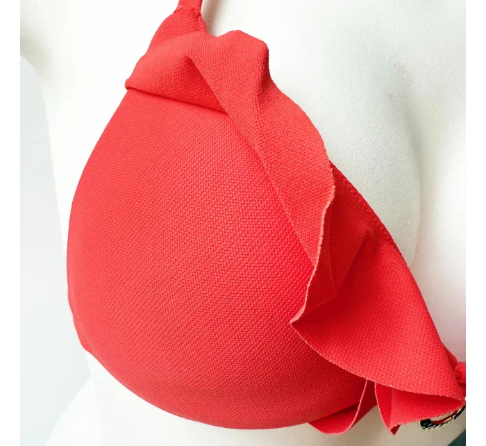 Vrchní díl plavek PushUp model 21129941 červený - Selmark Vrchní díl plavek PushUp model 21129941 červený - Selmark