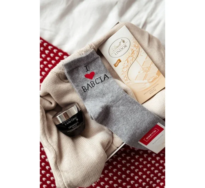 SKARPETKI DAMSKIE I LOVE model 20767240 - Milena