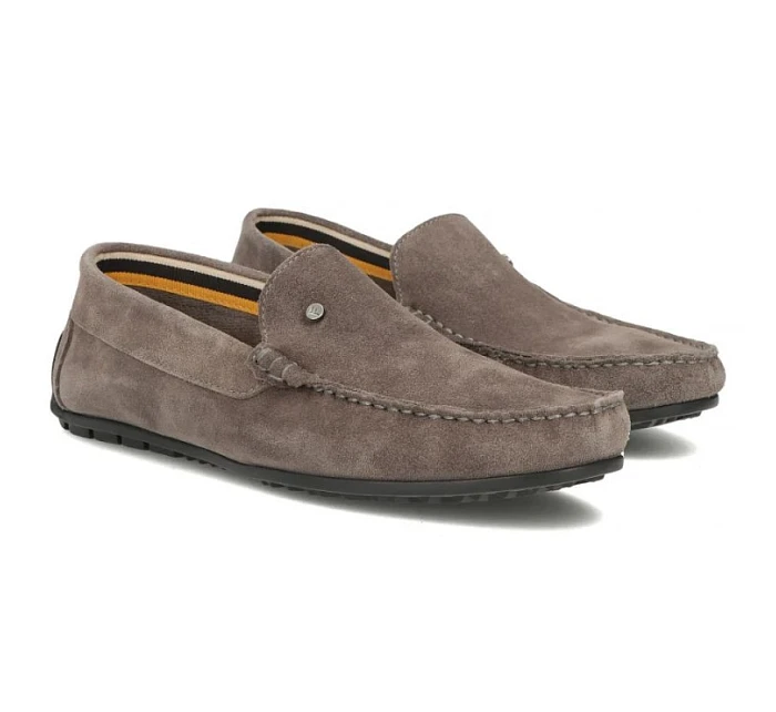 Pánské kožené mokasíny polobotky model 22061132 - FILIPPO Pánské kožené mokasíny polobotky model 22061132 - FILIPPO