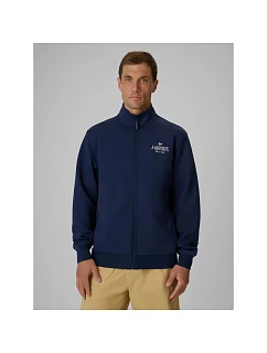 Pánská mikina z fleece s pravidelným střihem bez kapuce 4F 4FRSS26TSWSM2977-31S