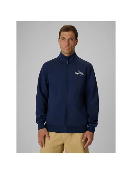 Pánská mikina z fleece s pravidelným střihem bez kapuce 4F 4FRSS26TSWSM2977-31S
