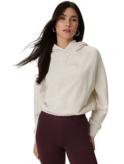 Dámská mikina 4F F2175 krémová 4FWSS26TSWSF2175 12S