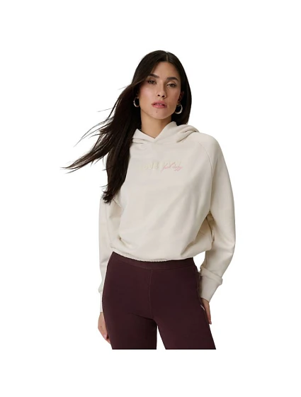 Dámská mikina 4F F2175 krémová 4FWSS26TSWSF2175 12S Dámská mikina 4F F2175 krémová 4FWSS26TSWSF2175 12S