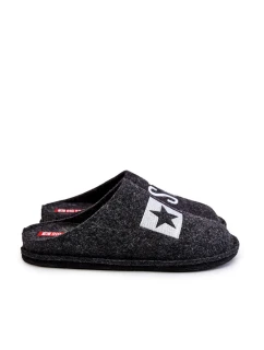 Klasické pánské pantofle Big Star model 21603108 Černé - Big Star Shoes