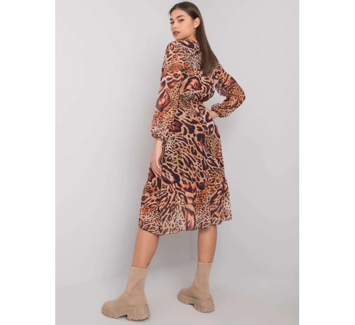 Šaty EM SK 2910 4.97 světle hnědá