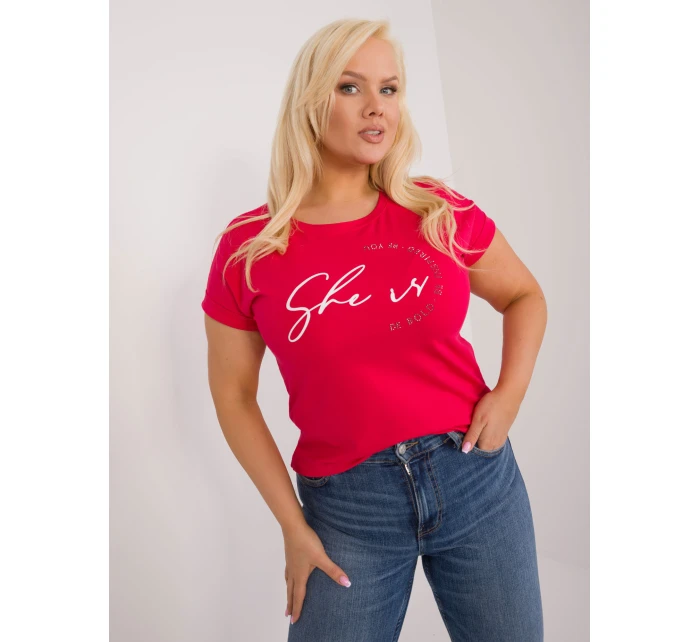 T shirt RV TS 9476.25 czerwony