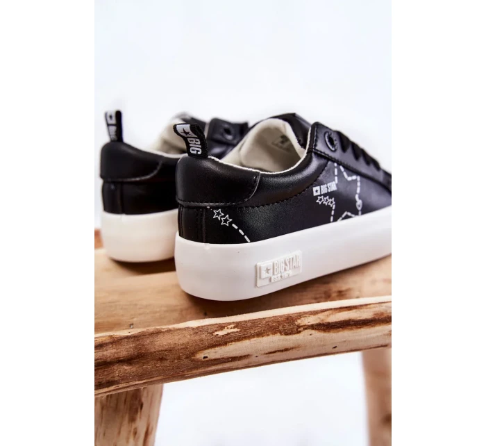 Dětská sportovní obuv Šněrovací Big Star KK374223 Černe Dětská sportovní obuv Šněrovací Big Star KK374223 Černe