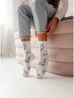 Milena ponožky 0200-093 Cat obrysy 37-41 Milena ponožky 0200-093 Cat obrysy 37-41