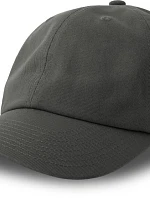Atlantis Headwear Dad Hat-S 6 panelová baseballová kšiltovka 33.0242 dark grey