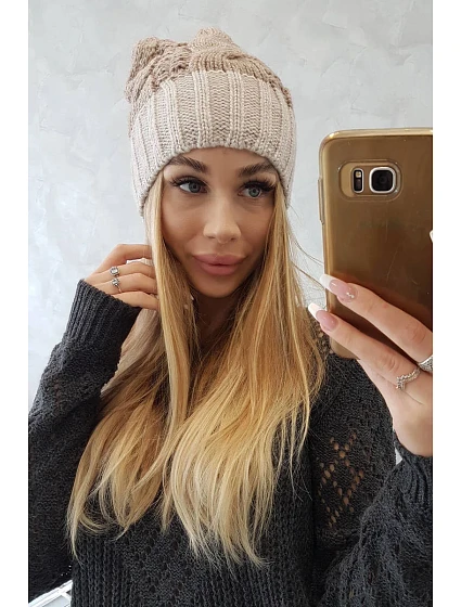 Paris fleecová čepice K212 tmavě model 18750049 - K-Fashion