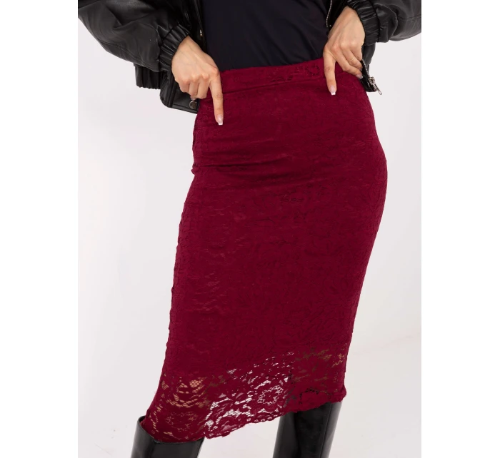 Sukně MI SD G9139.33 bordó Sukně MI SD G9139.33 bordó