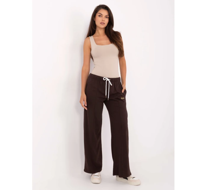Spodnie RV DR model 21295539 ciemny brązowy - FPrice