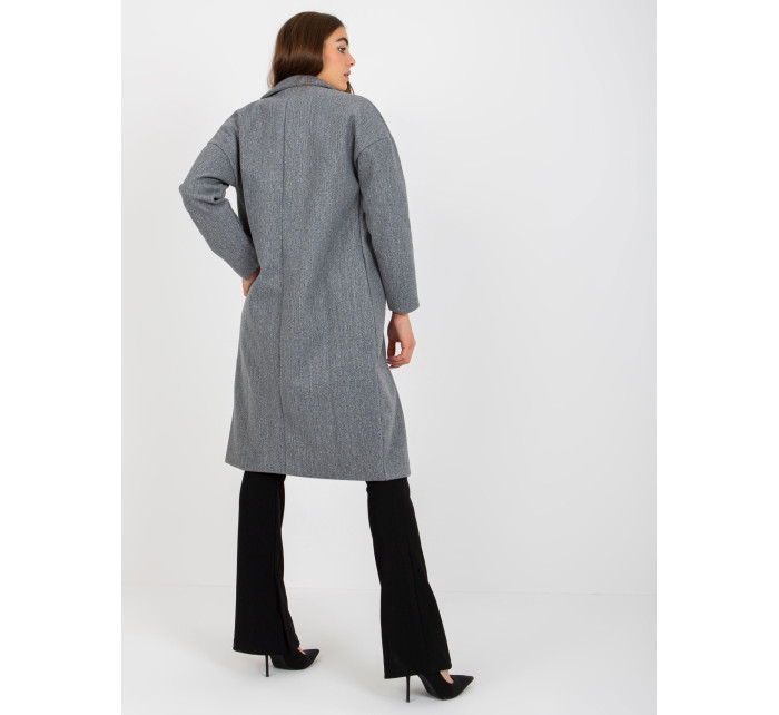 Dámský kabát TW EN BI  šedý model 17766902 - FPrice