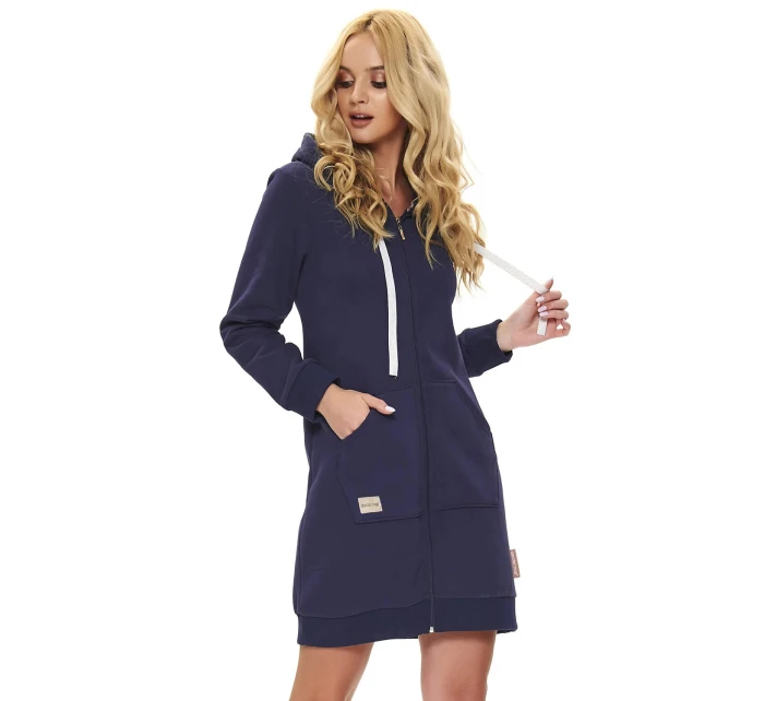 Dámská noční košile SMZ.9756 Tmavě modrá - Doctor Nap Dámská noční košile SMZ.9756 Tmavě modrá - Doctor Nap