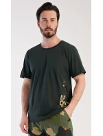 Pánské pyžamo dlouhé Army